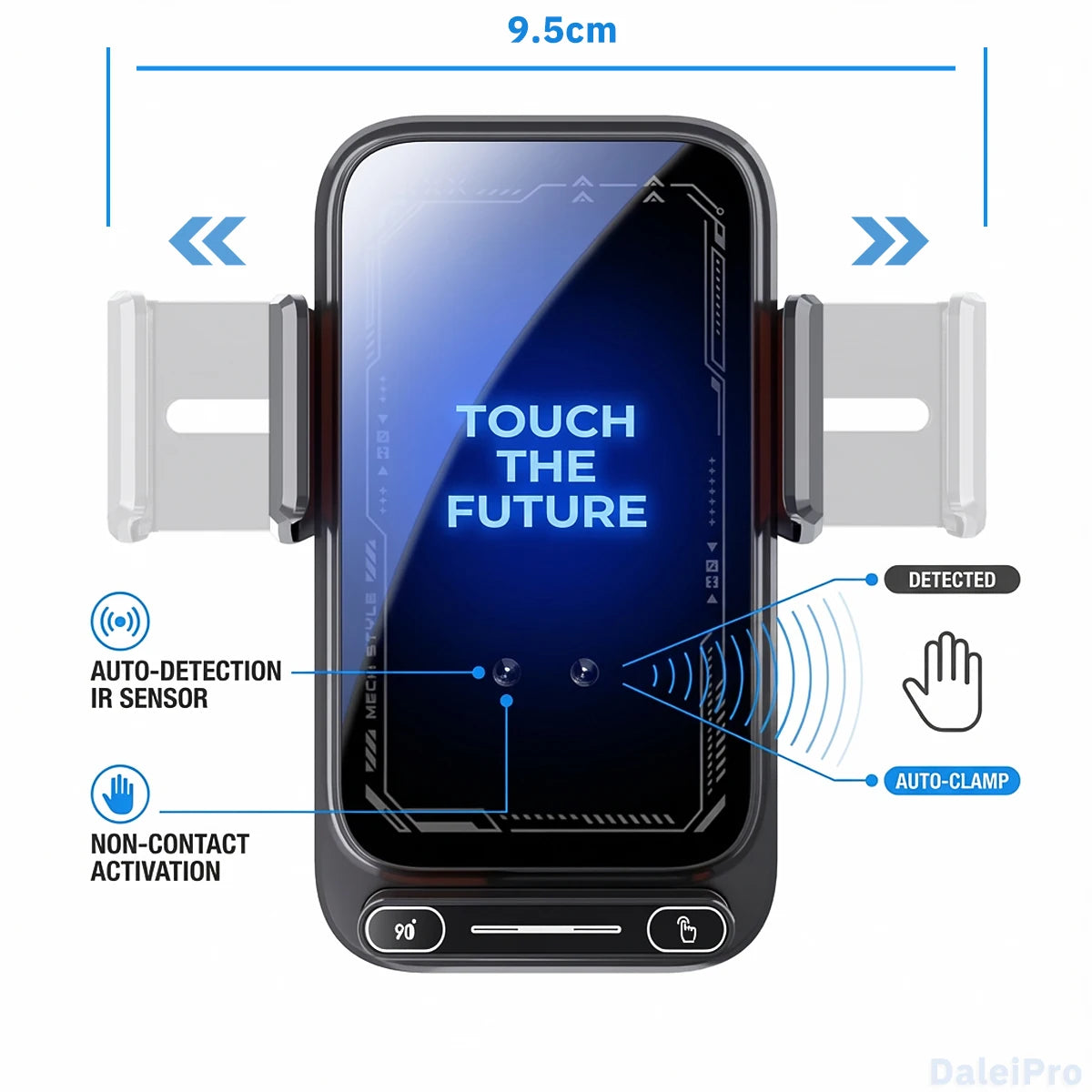 Car Wireless Charger & Phone Holder